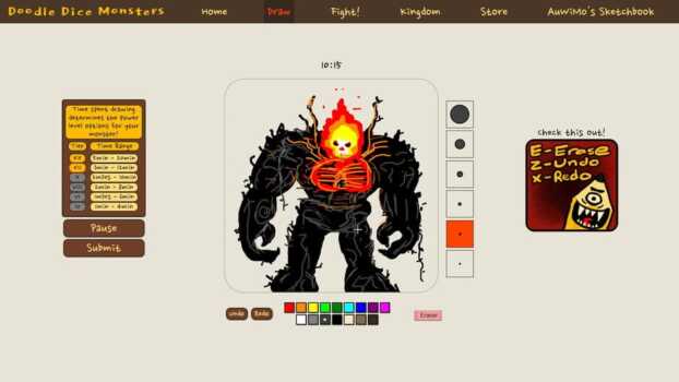 Doodle Dice Monsters Empress  Screenshot 1